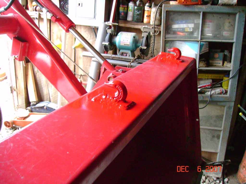 Welding Bucket Hooks!